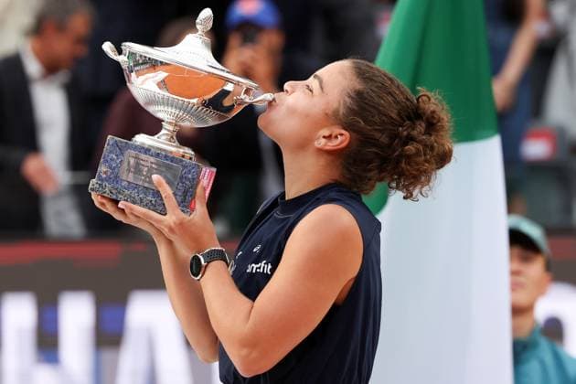 Internazionali BNL d Italia Jasmine Paolini during the Internazionali BNL d Italia 2025 at Foro Italico, Italy, May 17th, 2025 Imago-Images Emmefoto Copyright: xImago-Images Emmefotox