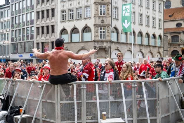 FC Bayern Muenchen and FC Bayern Women, Football, 18 05 2025 DFB regulations prohibit any use of photographs as image sequences and or quasi video Muenchen Bayern Germany Copyright: xkolbert-press UlrichxGamelx