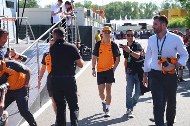 18 05 2025, Autodromo Enzo e Dino Ferrari, Imola, Formula 1 Grand Prix Emilia Romagna 2025 ,in the picture Oscar Piastri AUS , McLaren F1 Team Photo by Hasan Bratic DeFodi Images