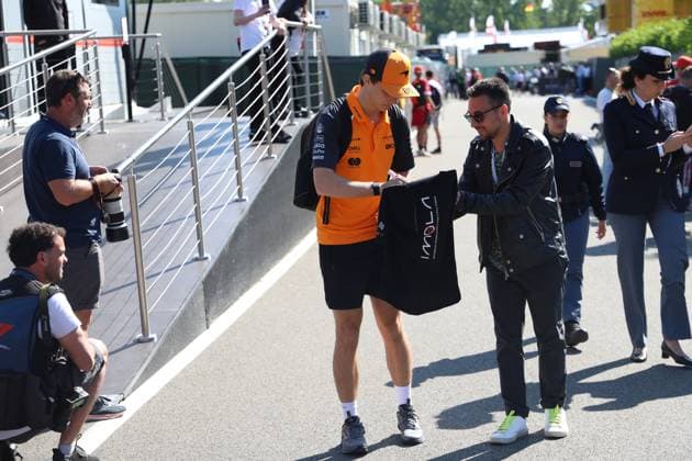 18 05 2025, Autodromo Enzo e Dino Ferrari, Imola, Formula 1 Grand Prix Emilia Romagna 2025 ,in the picture Oscar Piastri AUS , McLaren F1 Team Photo by Hasan Bratic DeFodi Images