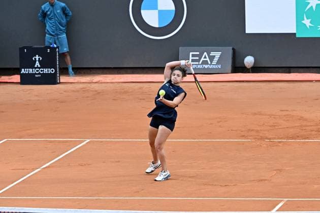 BNL International of Italy Italian Tennis Internationals BNL, women s singles. In the photo: Jasmine Paolini. Rome, Italy 17 May 2025, Credit:Maria Laura Antonelli Avalon Italy, Rome  Copyright: xMariaxLauraxAntonellix xAvalonx 0819419697st