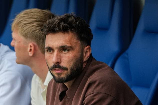 2 Soccer Bundesliga, Karlsruher SC SC Paderborn 07, 18 05 2025 Fabian Schleusener Karlsruher SC 24 today not in the squad 2 Soccer Bundesliga, Karlsruher SC SC Paderborn 07 BBBank Wildpark Karlsruhe, 18 05 2025 DFB DFL REGULATIONS PROHIBIT ANY USE OF PHOTOGRAPHS AS IMAGE SEQUENCES AND OR QUASI VIDEO Copyright: xBEAUTIFULxSPORTS Boscox