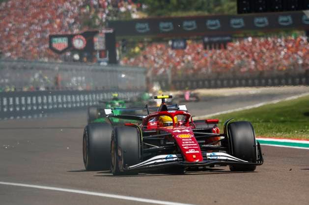 44 Lewis Hamilton GBR, Scuderia Ferrari HP , F1 Grand Prix of Emilia Romagna at Autodromo Internazionale Enzo e Dino Ferrari on May 18, 2025 in Imola, Italy Photo by HOCH ZWEI Imola Italy