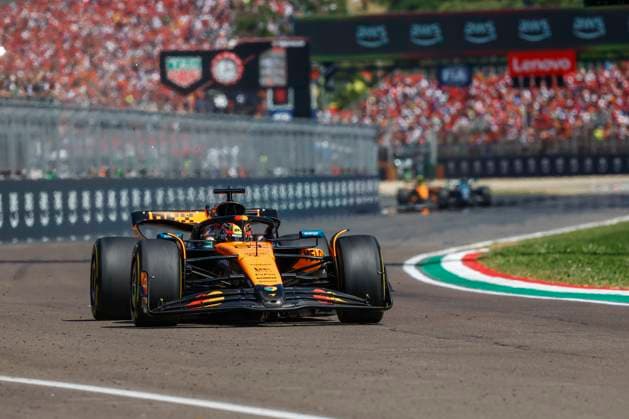 81 Oscar Piastri AUS, McLaren F1 Team , F1 Grand Prix of Emilia Romagna at Autodromo Internazionale Enzo e Dino Ferrari on May 18, 2025 in Imola, Italy Photo by HOCH ZWEI Imola Italy