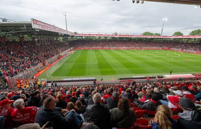 Soccer, Women, Season 2024 2025, 2 Women Bundesliga 26 Matchday , 1 FC Union Berlin FSV Gütersloh, Overview, 18 05 2025, Copyright: xMatthiasxKochx