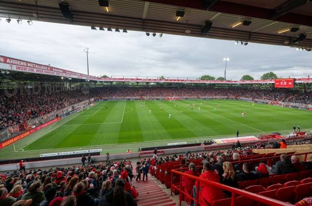 Soccer, Women, Season 2024 2025, 2 Women Bundesliga 26 Matchday , 1 FC Union Berlin FSV Gütersloh, Overview, 18 05 2025, Copyright: xMatthiasxKochx