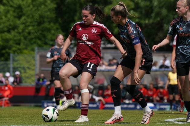 Football, Women, 2nd BL, 1. FC Nürnberg - FC Bayern München II