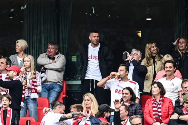 Lukas Podolski, 1 FC Koeln vs 1 FC Kaiserslautern, 2 Bundesliga, 34 Matchday, 18 05 2025 DFB regulations prohibit any use of photographs as image sequences and or quasi video Koeln Nordrhein Westfalen Germany Copyright: xkolbert-press MarcxNiemeyerx