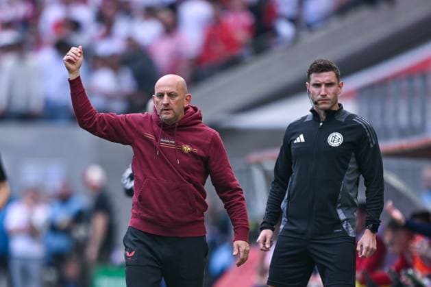 18 05 2025, Football, 2 Bundesliga, 34 Matchday Season 2024 2025, 1 FC Köln 1 FC Kaiserslautern, Coach Torsten Lieberknecht 1 FC Kaiserslautern xRHR PHOTO TKx Copyright: RHR-FOTOx RHR-FOTO TK