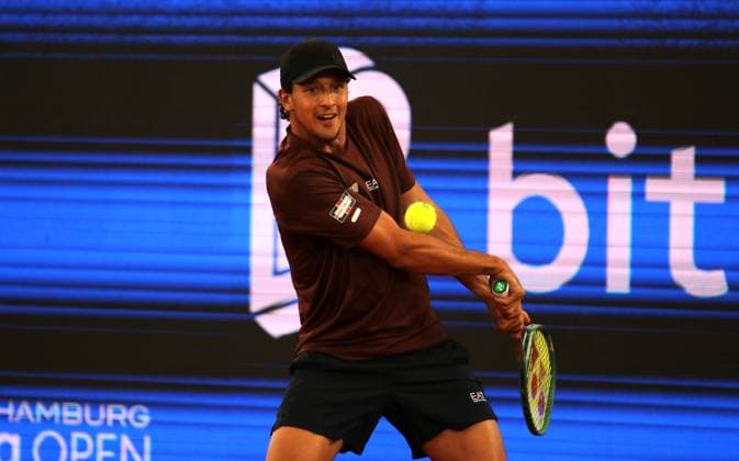 Bitpanda Hamburg Open, ATP Tournament 500, 1 round Luciano Darderi Italy