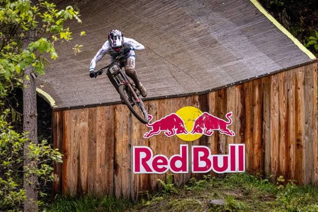 Whoop UCI MTB World Series DHI Worldcup Bielsko BiaÅa ALRAN Max COMMENCAL MUC OFF BY RIDING ADDICTIONat Whoop UCI MTB World Series DHI Worldcup Bielsko BiaÅa, 18 05 2025,in , photo Sebastian Sternemann