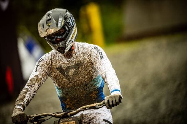 Whoop UCI MTB World Series DHI Worldcup Bielsko BiaÅa KOLB Andreas YT MOBat Whoop UCI MTB World Series DHI Worldcup Bielsko BiaÅa, 18 05 2025,in , photo Sebastian Sternemann