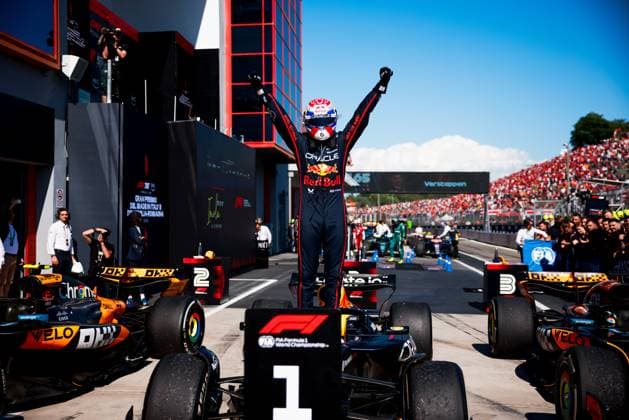 Formula 1 AWS Gran Premio del Made in Italy e dell Emilia-Romagna Alexis Perrin OVERTAKE MAXPPP - Imola 18 05 2025 01 VERSTAPPEN Max (nld), Red Bull Racing, portrait during the Formula 1 AWS Gran Premio del Made in Italy e dell Emilia-Romagna Grand Prix 2025, the 7th round of the 2025 FIA Formula 1 World Championship, WM, Weltmeisterschaft on the Autodromo Internazionale Enzo e Dino Ferrari from May 15 to 18, 2025, in Imola, Italy Imola Italy  Copyright: xOVERTAKE MAXPPPxAlexisxPerrinx OVT202505186473 OVT202505186473