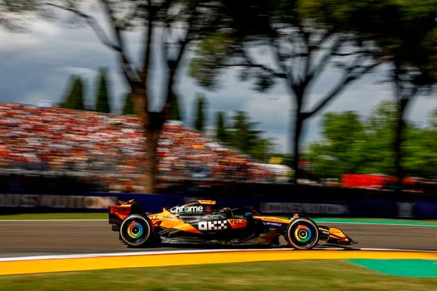 81 Oscar Piastri AUS, McLaren F1 Team , F1 Grand Prix of Emilia Romagna at Autodromo Internazionale Enzo e Dino Ferrari on May 18, 2025 in Imola, Italy Photo by HOCH ZWEI Imola Italy