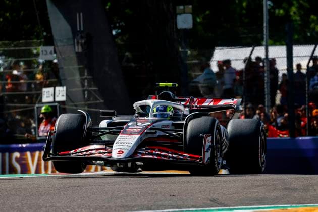 87 Oliver Bearman GBR, MoneyGram Haas F1 Team , F1 Grand Prix of Emilia Romagna at Autodromo Internazionale Enzo e Dino Ferrari on May 18, 2025 in Imola, Italy Photo by HOCH ZWEI Imola Italy
