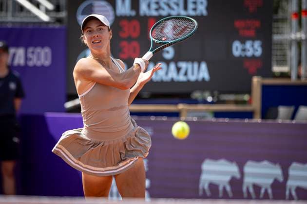 TENNIS: Internationaux de Strasbourg 18 05 2025 Court Patrice Dominguez. McCARTNEY KESSLER (USA)  Copyright: xelyxandroxcegarrax
