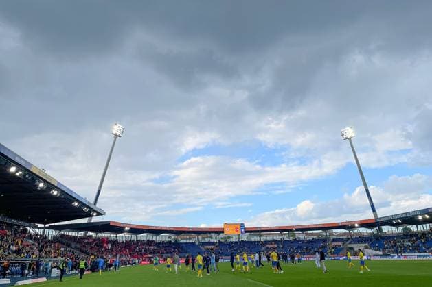 Braunschweig vs. Nuremberg, 2 BL Braunschweig, 18 05 2025, FOOTBALL Eintracht Braunschweig vs. 1 FC Nuremberg, 2 BL, Season 2024 25 End of match Braunschweig