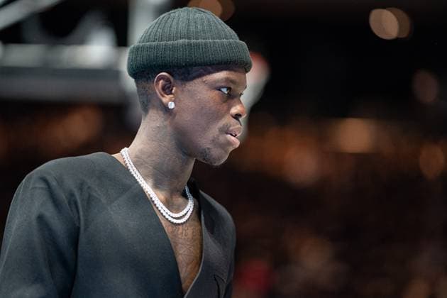 Sport Themen der Woche KW20 Sport Bilder des Tages Dennis Schroeder GER, Basketball Loewen Braunschweig gegen Baskets Wuerzburg, Basketball, easy credit BBL Playoff Viertelfinale 1, Spielzeit 2024 25, 18.05.2025 GER, Basketball Loewen Braunschweig gegen Baskets Wuerzburg, Basketball, easy credit BBL Playoff Viertelfinale 1, Spielzeit 2024 25, 18.05.2025 Braunschweig *** Dennis Schroeder GER, Basketball Loewen Braunschweig vs Baskets Wuerzburg, Basketball, easy credit BBL Playoff Quarterfinals 1, Season 2024 25, 18 05 2025 GER, Basketball Loewen Braunschweig vs Baskets Wuerzburg, Basketball, easy credit BBL Playoff Quarterfinals 1, Season 2024 25, 18 05 2025 Braunschweig Copyright: xEibner-Pressefoto DanielxREINELTx EP_DRT