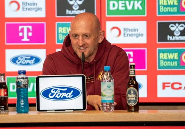 Torsten Lieberknecht 1 FC Kaiserslautern, Trainer 18 05 2025, 1 FC Köln 1 FC Kaiserslautern Fussball, 2 Bundesliga, RheinEnergieStadion Köln DFL regulations prohibit any use of photographs as image sequences and or quasi video Copyright: HMBxMedia xMarcoxBader