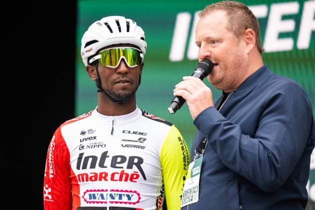 Cycling, 107 Rund um Köln, 18 05 2025 Biniam Girmay ERI, IntermarchÃ Wanty Cologne North Rhine-Westphalia Germany Copyright: xMarcelxHilgerx