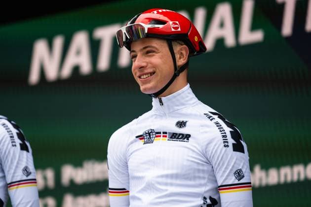 Cycling, 107 Rund um Köln, 18 05 2025 Louis Leidert GER, German National Team Cologne North Rhine-Westphalia Germany Copyright: xMarcelxHilgerx