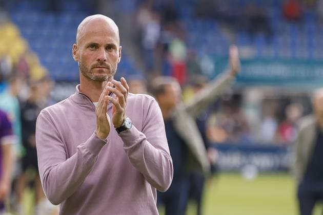 WAALWIJK, Mandemakers Stadium, 18-05-2025 , season 2024 2025 , Dutch Eredivisie. during the match RKC - Go Ahead Eagles, final result 5-3, GA Eagles trainer coach Paul Simonis RKC - Go Ahead Eagles  x29335876x Copyright: