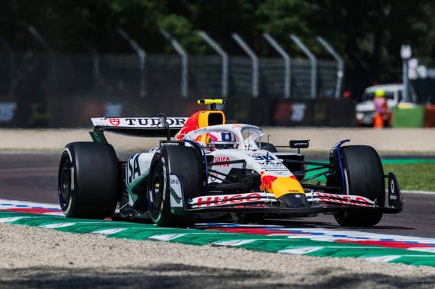 Autodromo Enzo e Dino Ferrari, Imola, Italy.18.May.2025; Liam Lawson of New Zealand and Oracle Red Bull Racing during Formula One Emilia Romagna Grand Prix  (291004436)
