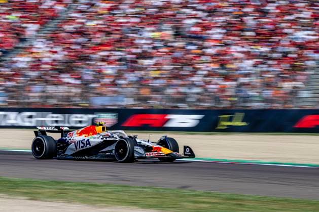 FORMULE 1 : Emilia Romagna - Grand Prix 2025 - 18 05 2025 30 Liam Lawson (NZL) Visa Cash App Racing Bulls (ITA) Racing Bulls VCARB 02 Honda RBPT, during the Formula 1 Emilia Romagna Grand Prix 2025, at the Autodromo Enzo e Dino Ferrari in Imola from May 16 to 18, 2025 in Italy (ITA)  Copyright: xIANxBUNDEYx xMPSxAGENCYx x