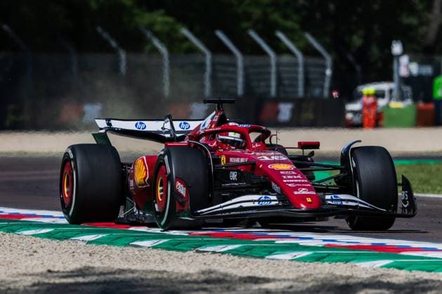Autodromo Enzo e Dino Ferrari, Imola, Italy.18.May.2025; Charles Leclerc of Monaco and Scuderia Ferrari during Formula One Emilia Romagna Grand Prix  (291004504)