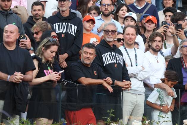 Rome, Italy: Tennis - Italian Internationals 2025, Jannik Sinner and Carlos Alcaraz. Tennis - Italian Open 2025 - Sinner Vs Alcaraz  - ZUMAp169 0819543460st Copyright: xFelicexCalabrox