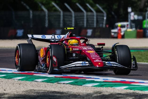 2025 Formula One Emilia Romagna Grand Prix in Imola, Italy - 18 May 2025 Lewis Hamilton of Great Britain and Scuderia Ferrari competes during the Formula One Emilia Romagna Grand Prix. Imola Italy Copyright: xJayxHiranox xSOPAxImagesx 2025 F1 Emilia Romagna GP 555329