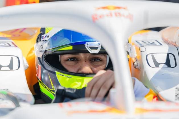 May 18, 2025, Imola, Italy: Isack Hadjar of France and Visa Cash App RB Formula One Team competes during the Formula One Emilia Romagna Grand Prix. Imola Italy - ZUMAs197 20250518_aaa_s197_367 Copyright: xJayxHiranox