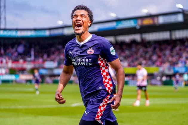 ROTTERDAM , 18-05-2025 , Stadium ˜Het Kasteel™ , Season 2024 2025 , Football , Eredivisie . Match between Sparta and PSV . PSV player Malik Tillman Sparta - PSV  x29347423x Copyright: