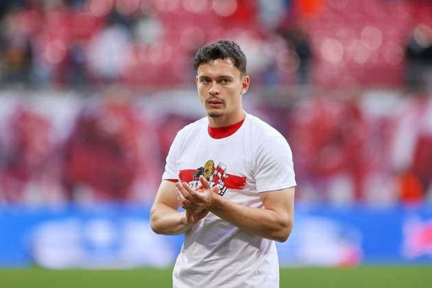 Leipzig, Saxony, Germany, 17 05 2025 Red Bull Arena 34 Matchday, Season 2024 25, 1 Soccer Bundesliga RB Leipzig VfB Stuttgart Fabian Rieder 32, VfB Stuttgart Copyright: xdtsxNachrichtenagenturx dts_67572
