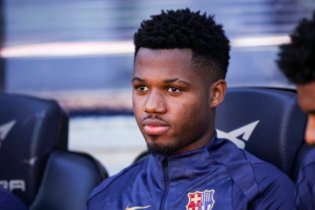 Ansu Fati FC Barcelona during the LaLiga match between FC Barcelona and Villarreal CF at Olimpic Lluis Companys on May 18, 2025 in Barcelona, Spain Photo by Xavi Bonilla DeFodi Images