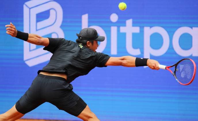 Bitpanda Hamburg Open, ATP Tournament 500, 1 round Brandon Nakashima USA