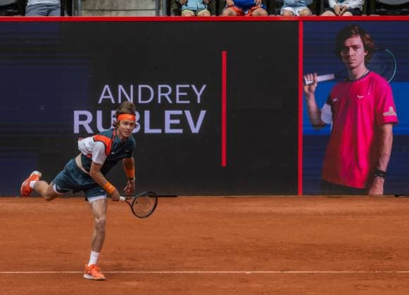 Hamburg Open Tennis am Rothenbaum Hamburg 19 05 2025, Tennisstadion am Rothenbaum , Hamburg in the picture Abdrey Rubllev Â
