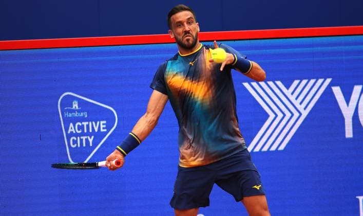 Bitpanda Hamburg Open, ATP Tournament 500, 1 round Damir Dzumhur Bosnia and Herzegovina