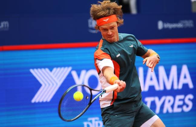 Bitpanda Hamburg Open, ATP Tournament 500, 1 round Andrey Rublev Russia