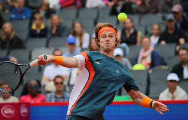 Bitpanda Hamburg Open, ATP Tournament 500, 1 round Andrey Rublev Russia