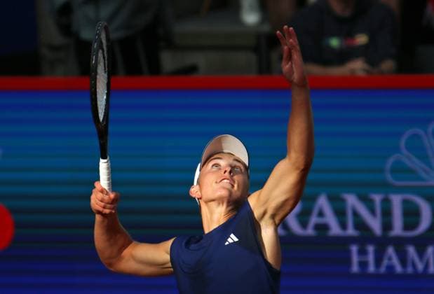 Bitpanda Hamburg Open, ATP Tournament 500, 1 round Justin Engel Germany