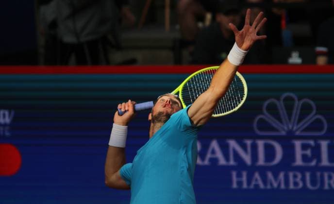 Bitpanda Hamburg Open, ATP Tournament 500, 1st round Jan Lennard Struff Germany