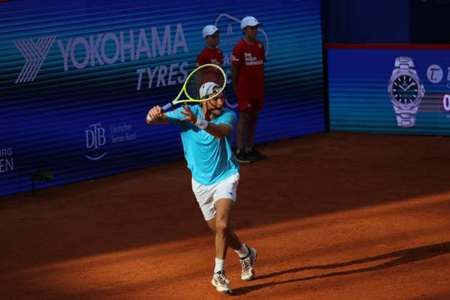 Bitpanda Hamburg Open, ATP Tournament 500, 1st round Jan Lennard Struff Germany