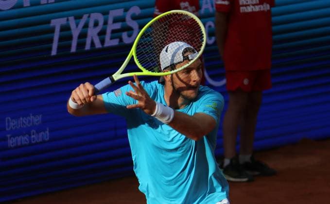 Bitpanda Hamburg Open, ATP Tournament 500, 1st round Jan Lennard Struff Germany