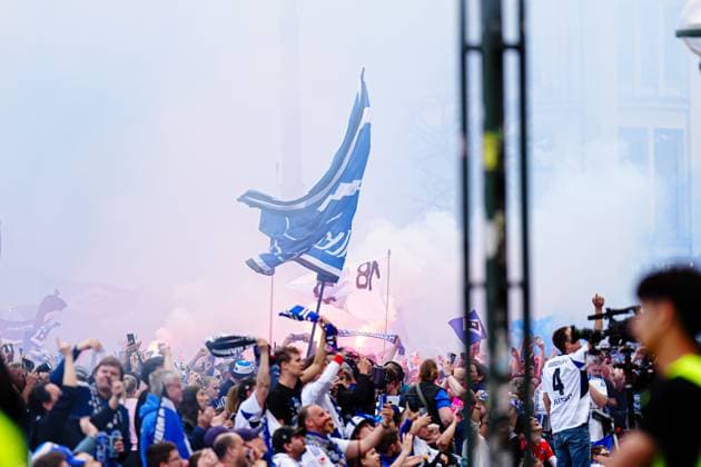 Fans celebrate both teams GER, Hamburger SV promotion party, football, 2024 2025 season, 19 05 2025 GER, Hamburger SV promotion party, football, 2024 2025 season, 19 05 2025 Hamburg Copyright: xEibner-Pressefoto MarcelxvonxFehrnx EP_MFN