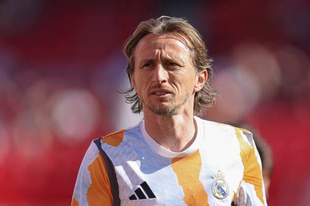 ESP: Sevilla FC-Real Madrid. La Liga. Date 37 Luka Modric of Real Madrid during the La Liga EA Sports match between Sevilla FC and Real Madrid played at Ramon Sanchez Pizjuan Stadium on May 18, 2024 in Sevilla, Spain. kpng Copyright: xAntonioxPozox xPRESSINPHOTOx AP_240518_SEV_RMA_676