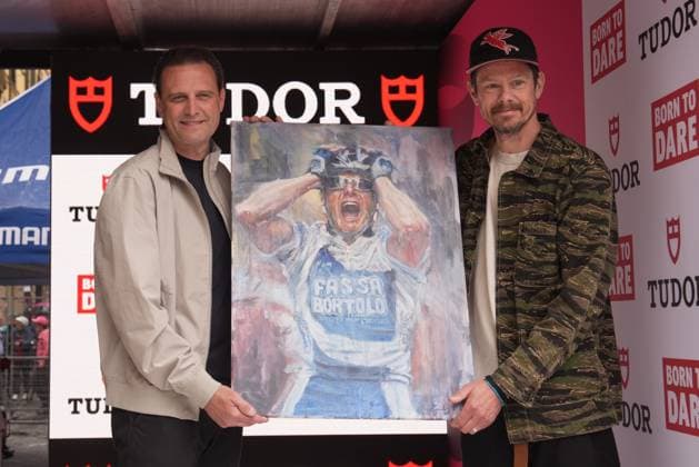 Cycling, Giro d Italia, 10th stage, Honour for Alessandro Petacchi
