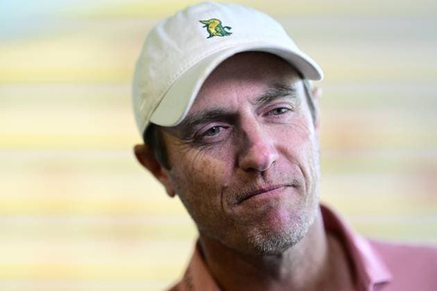 press conference, PK, Pressekonferenz Soudal Open Golf SCHILDE, BELGIUM - MAY 20 : Nicolas Colsaerts pictured during a press conference prior to the fourth edition of the Soudal Open Golf (DP World Tour event) on May 20, 2025 in Schilde, Belgium, 20 05 2025 Schilde Belgium  Copyright: xPeterxDexVoechtx