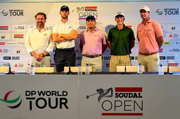 Golf, Soudal Open in Schilde, Press event