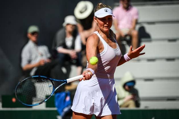 May 20, 2025, Paris, France, France: Gabriela KNUTSON of Czech Republic during the second qualifying day of Roland-Garros 2025, French Open 2025, Grand Slam tennis tournament at Roland-Garros Stadium on May 20, 2025 in Paris, France. Paris France - ZUMAm308 20250520_zsp_m308_033 Copyright: xMatthieuxMirvillex